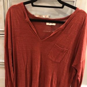 Madewell 3/4 sleeved top